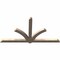 Ekena Millwork Redmond Smooth Timber Gable Bracket, Douglas Fir, 108"W x 58"H x 3 1/2"D x 5 1/2"F, 13/12 Pitch GBW108X58X0406RED00SDF - alternate 5